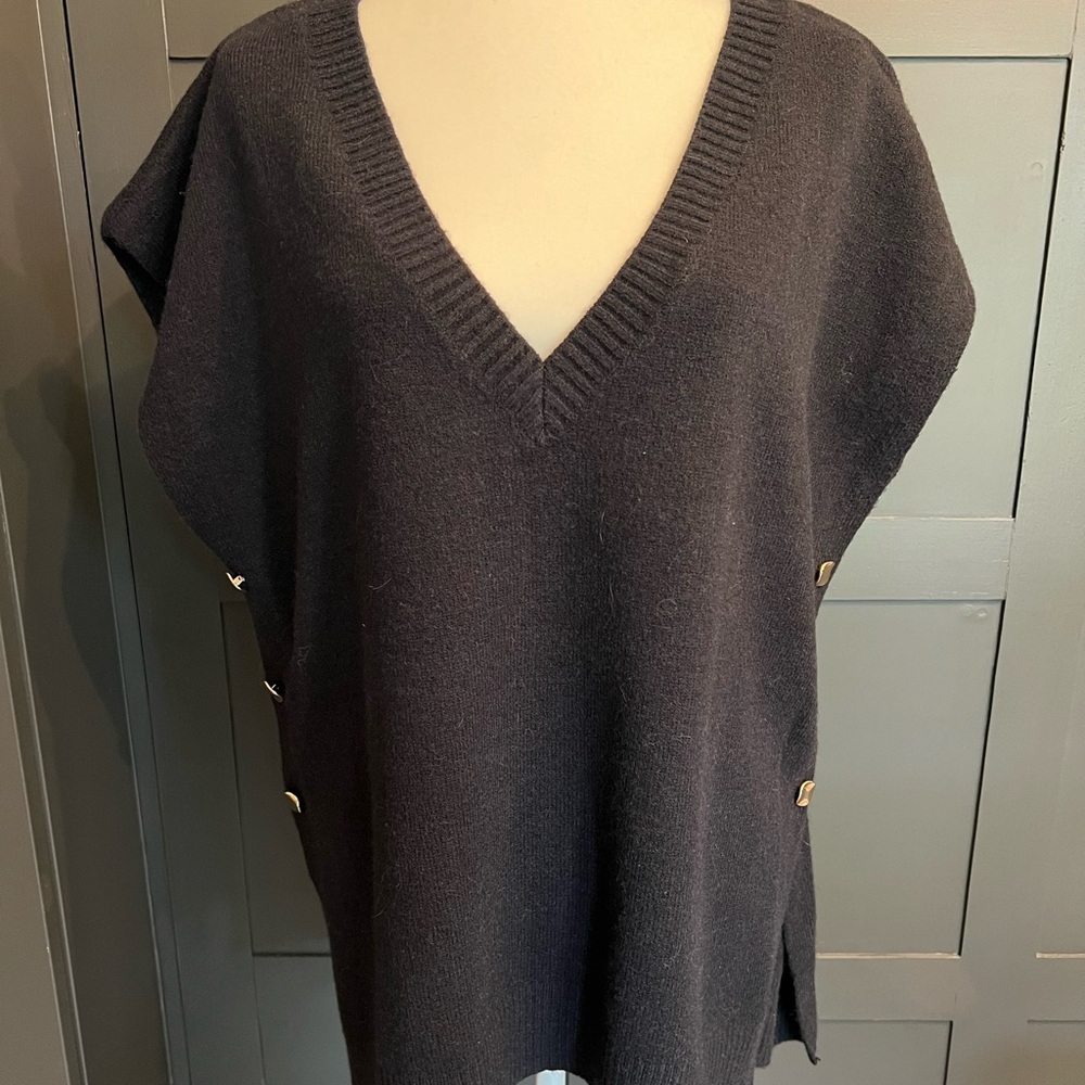 MONSOON navy sweater vest